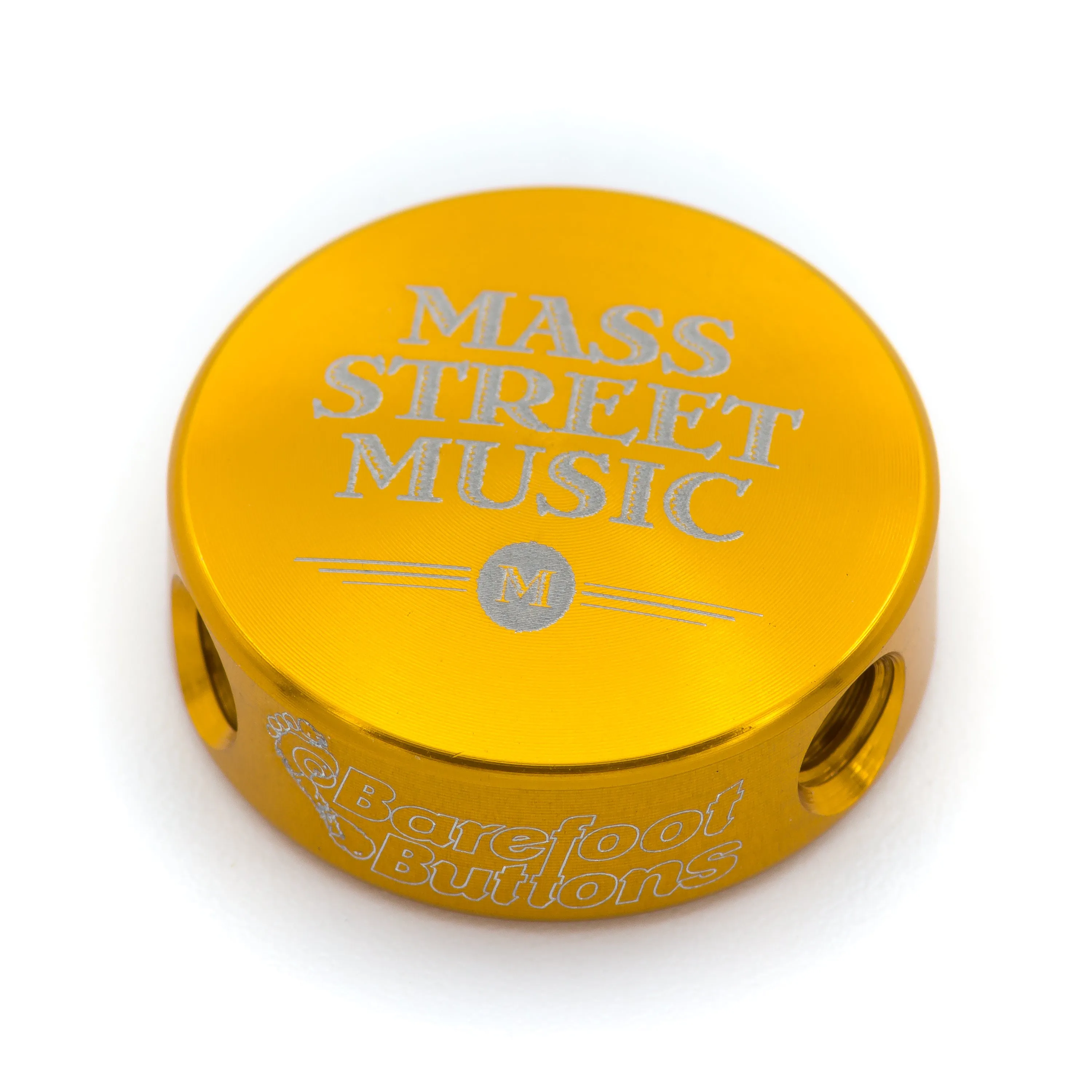 Barefoot Buttons V1 Mini - MSM Logo Gold